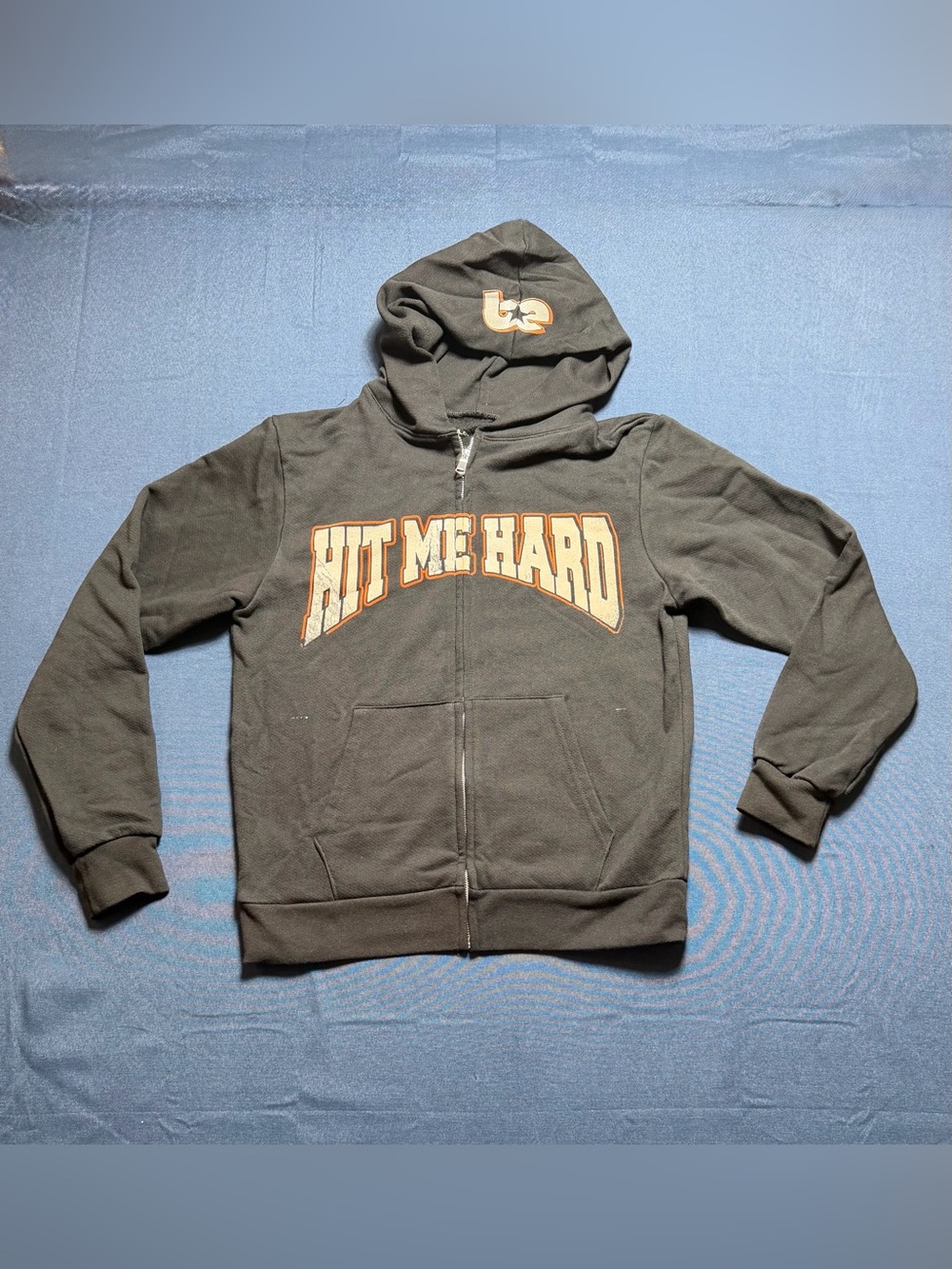 Billie Eilish Hit Me Hard & Soft The Tour Zip Up Hoodie Small NWOT Vintage Look